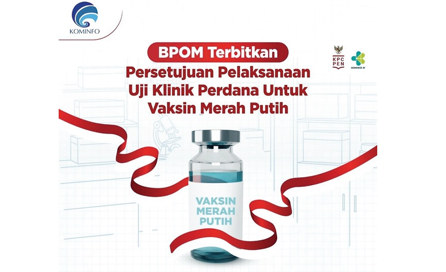 Senangnya...Vaksin Merah Putih Masuk Tahap Uji Klinis Fase 1